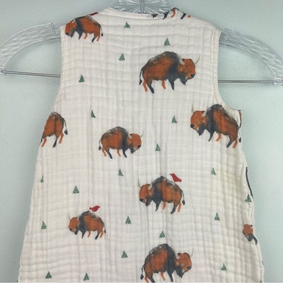 Little Unicorn Cotton Muslin Gauze Sleep Bag Sack Sz S 0-6 months 10-18 Lbs - Picture 10 of 13